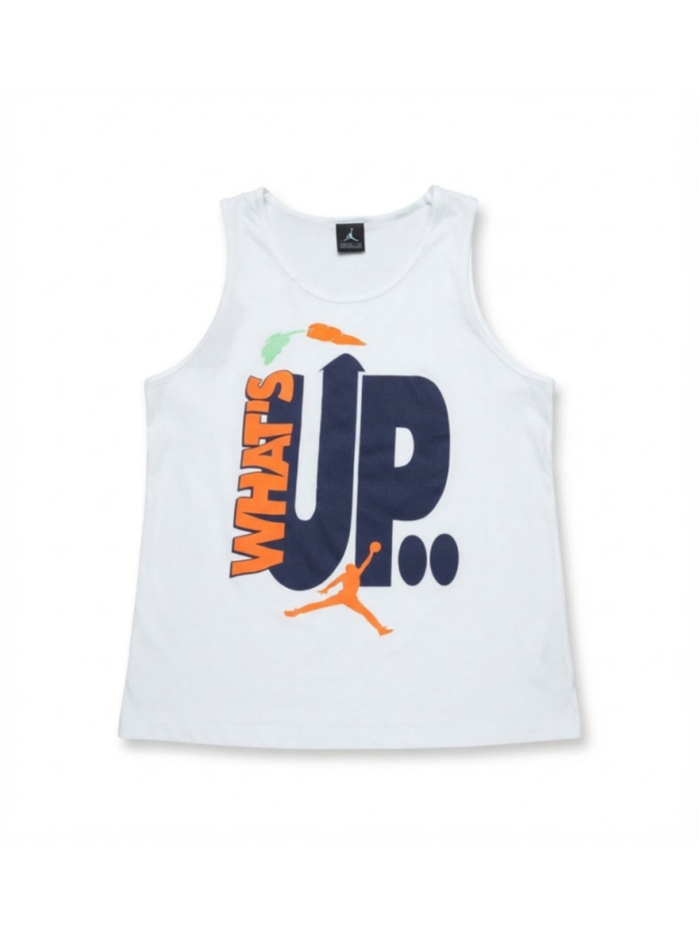 Nike Air Jordan VII WB Hare "What's Up Jock?" Tank Top, Sz. Medium, Hare Jordan